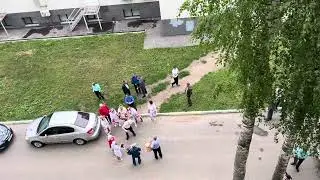А в нашем подъезде свадьба!!