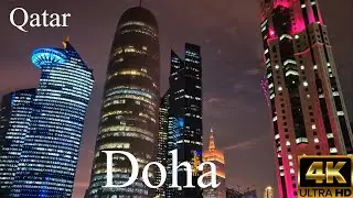 Exploring Doha, Qatar I 4K I Part 2