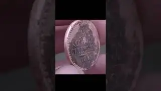 Отличное состояние, медная монета Царской России со дна реки! Нашел в воде старинную монету! #shorts