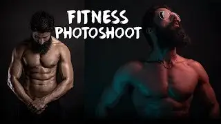 How to do a Fitness Photoshoot ? || Best lighting for Muscle Definition|| फिटनेस फोटोशूट कैसे करे ?