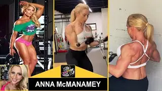 Anna McManamey #1 - Seated Side Laterals, Rear Deltoid Cable Flies  and Dumbell Trap Raises