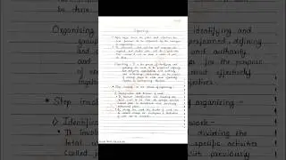 Class 12 business studies | Organising handwritten notes | CBSE | NCERT | COMMERCE | #shorts #notes