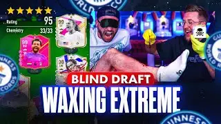 HAAR WAXING EXTREM 😂😱 Das gabs noch NIE im BLIND DRAFT Battle 😳 EA FC24