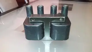 Киа спектра замена катушки зажигания. Красный катализатор.
