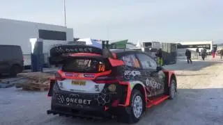 WRC Rally Sweden 2017: Servicepark