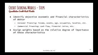 Linear Probability and Logit Credit Scoring Model