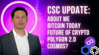 Update: About Me, Bitcoin, Future of Crypto, Polygon, Immutable X, & Cosmos
