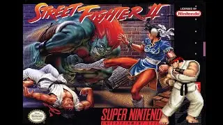 Street Fighter II SNES [Playthrough] Ryu Hardest Difficulty