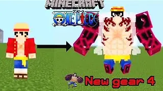 Showcase of the new gear4 (Boundman) in Minecraft One piece asa mod
