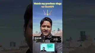 New vlog on #chatgpt coming soon!! Keep following my channel. #openai #ai #nlp #technology #shorts