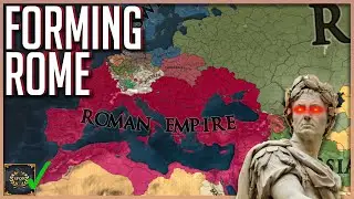 EU4 - Timelapse - Roman Empire starting as France 1.30