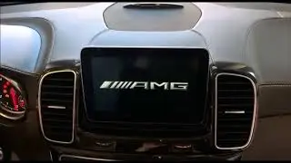 Заставка AMG на Comand