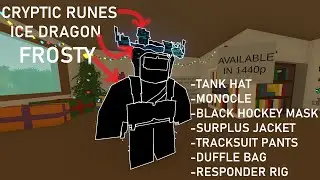Frosty + Cryptic Runes + Ice Dragon Set | Unturned Mythicals Showcase