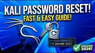 Kali Linux Password Reset Tutorial | GRUB Boot Menu Trick