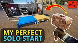 RUST SOLO - A PERFECT RUST SOLO START To A NEW WIPE! (Part 1)