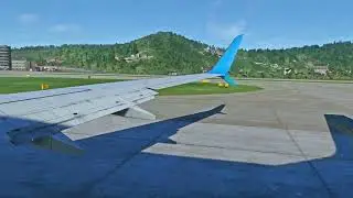 Boeing 737-800 takeoff Sochi