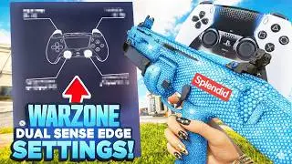 NEW BEST DualSense Edge SETTINGS for WARZONE BO7 UPDATE! (Movement, Aim + Controller Settings)