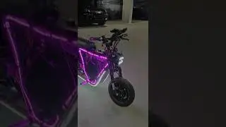 she's sexy in garage photos. #shorts #escooter #emove #roadrunner #tronic #custom #purple