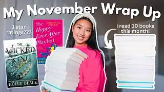 MY NOVEMBER WRAP UP! (all 10 books i read during November)