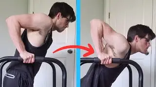 Get Bigger Chest, Shoulder, and Triceps Muscles at Home with Deep, Deep Dips