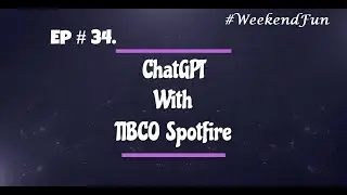 Chat GPT in Spotfire - Using Python Data Functions
