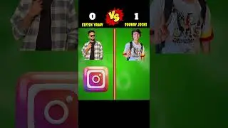Elvish yadav V/S Sourav Joshi ❓ Full Comparsion #trending #virel #elvishyadav #souravjoshivlogs