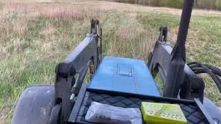 Боронование поля на мтз82.1