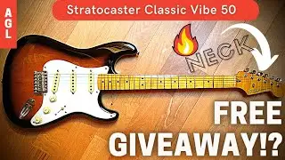 Win a GUITAR FOR FREE! Guitar GIVEAWAY 2021 - Stratocaster classic vibe