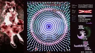 [LNNFS] Touhou 8 - Imperishable Night: Lunatic No Miss No Bomb Full Spell - Reimu, Final B