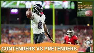 Ravens Look Like a Juggernaut // Contenders vs Pretenders After 7 Weeks