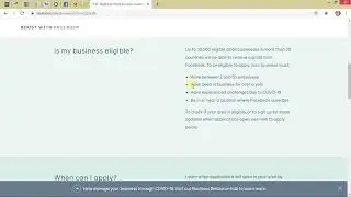 How to Apply for Facebook Small Business Grants program
