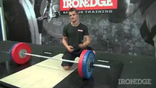 The Iron Edge Weightlifting Platform