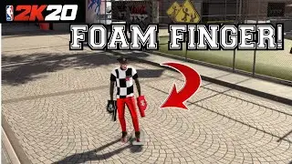 NEW*FOAM FINGER GLITCH NEW DRIP NBA 2K20🚨👀‼️(PS4&XBOX WORKING)