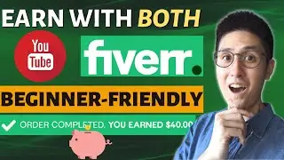 VERY Little Skill Needed! 7 EASY Ways to Make Money With Fiverr + YouTube with Free Tools!