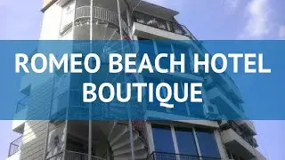 ROMEO BEACH HOTEL BOUTIQUE 3* Турция Кемер обзор – отель РОМЕО БИЧ ХОТЕЛ БУТИК 3* Кемер видео обзор