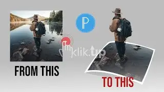 [WATCH NOW!] TUTORIAL PHOTO EFFECT PAPER SHADOW PIXELLAB - KLIK UP