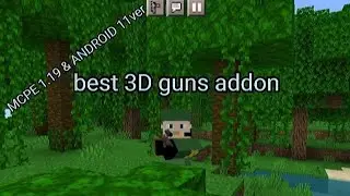 best 3D guns mod for 1.19 & android 11+