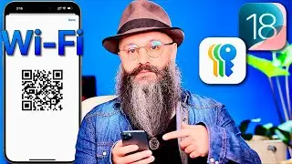 کیو آر کد برای وایفای در iOS 18
