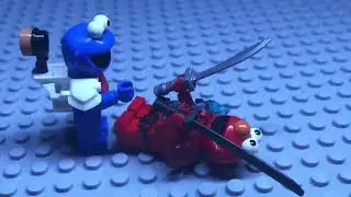 The Ultimate Battle Elmo vs Cookie Monster stop motion