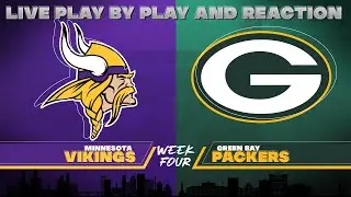 Vikings vs Packers Live Play by Play & Reaction