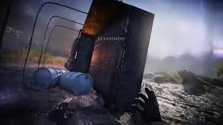 Crushed by a parked car - How to die in a curious way - Battlefield V Firestorm