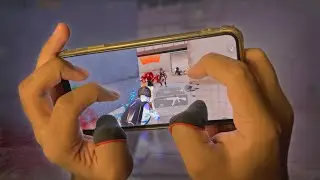 FINALLY FULL HANDCAM 😍 5 finger iphone 14 pro max | PUBG MOBILE