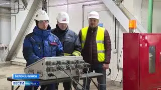 Церемония финального взвешивания первого СПГ-модуля