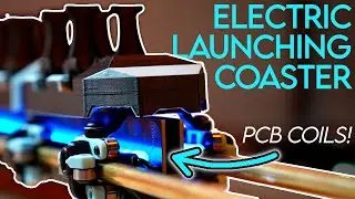 Electromagnetic Launched Rollercoaster! [LSM]