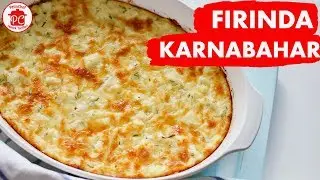 ÇOK FARKLI KOLAY FIRINDA KARNABAHAR TARİFİ  - FIRINDA KARNABAHAR YEMEĞİ -  SEBZE YEMEKLERİ