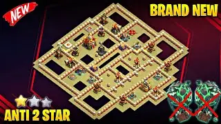 BRAND NEW TH16 ANTI 2 STAR TH16 BASE LINK|TOWN HALL16 ANTI LAVA LOON BASE WITH LINK -CLASH OF CLANS