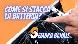 COME SI STACCA LA BATTERIA?