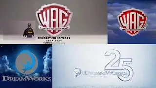 Warner Animation Group 10 Years (2024) and DreamWorks Animation 25 Years (2020) Comparison