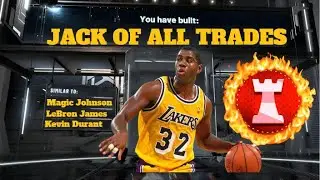 *NEW* RARE JACK OF ALL TRADES BUILD IN NBA 2K23! SUPER RARE OVERPOWERED DEMIGOD BUILD IN NBA 2K23!