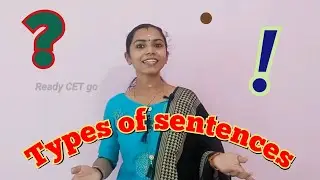 What is sentence/Types of sentences/Declarative Imperative Interrogative Exclamatory/English grammar
